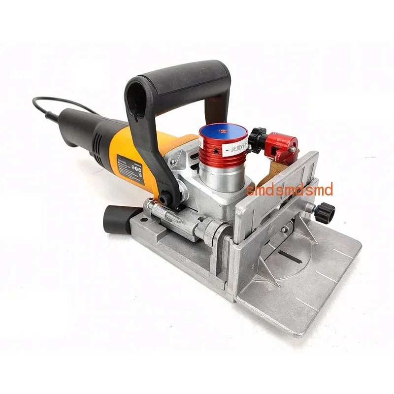 Woodworking Lamino Slotting Machine Biscuit Jointer invisible Ramino connector furniture two-in-one fastener Electric Tool