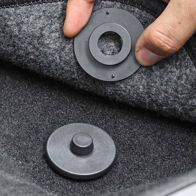 Car Floor Mat Fixed Clips Universal Automatic Interior Double Layer Foot Mat Carpet Fixing Clamps Anti Skid Buckle Accessories