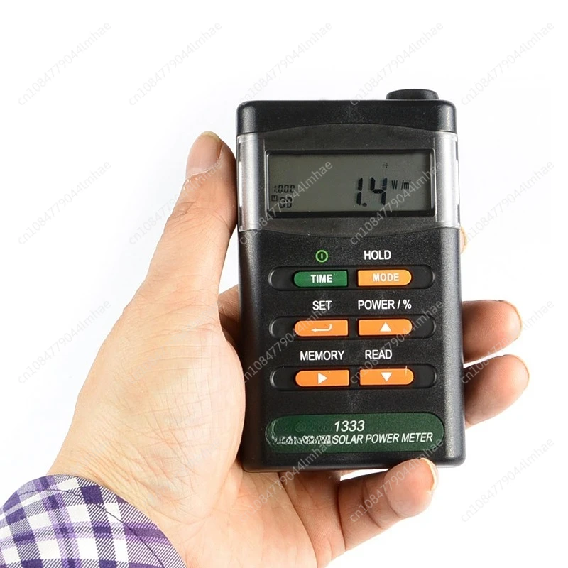 

Solar Radiation Tester Irradiator Light Intensity Meter Optical Power Tester Solar Power Meter Optical