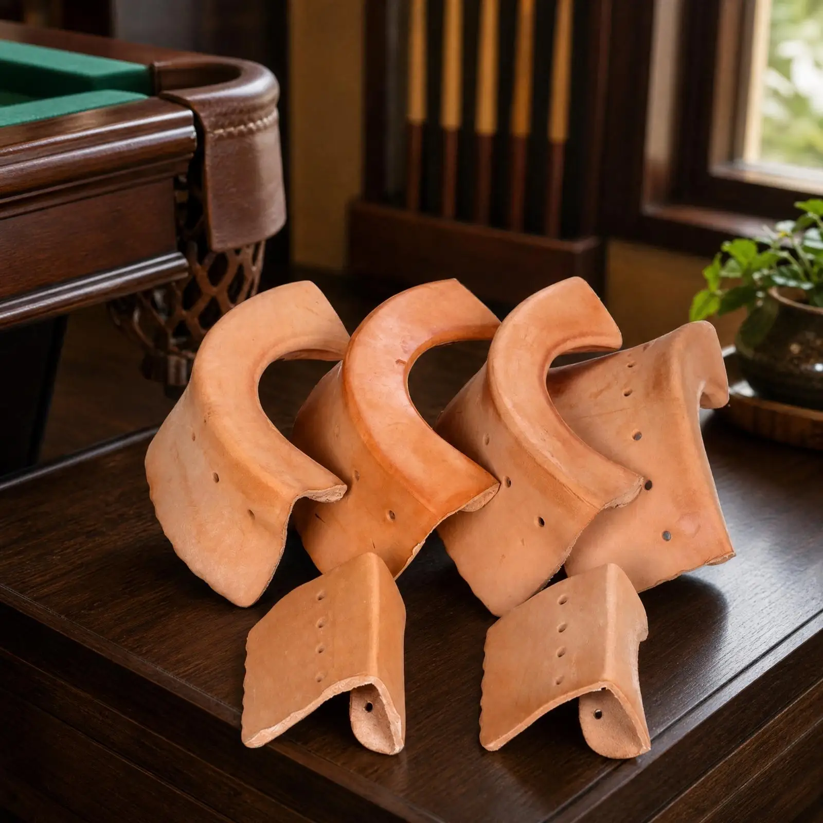 Leather Snooker Table Pocket Liner Replacement Support for Billiard Table Repair Parts Upgrade Kit