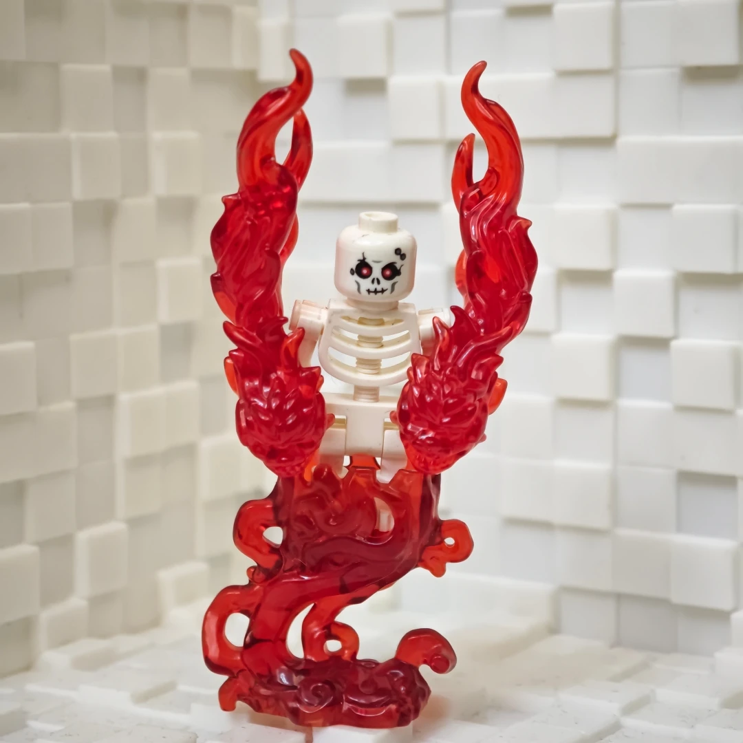 Halloween Skelett-Armee Mini-Puppe MOC Bausteine DIY Zusammengebaute Bausteine Charakter-Puppe Skelett-Pferd Ornamente Spielzeug