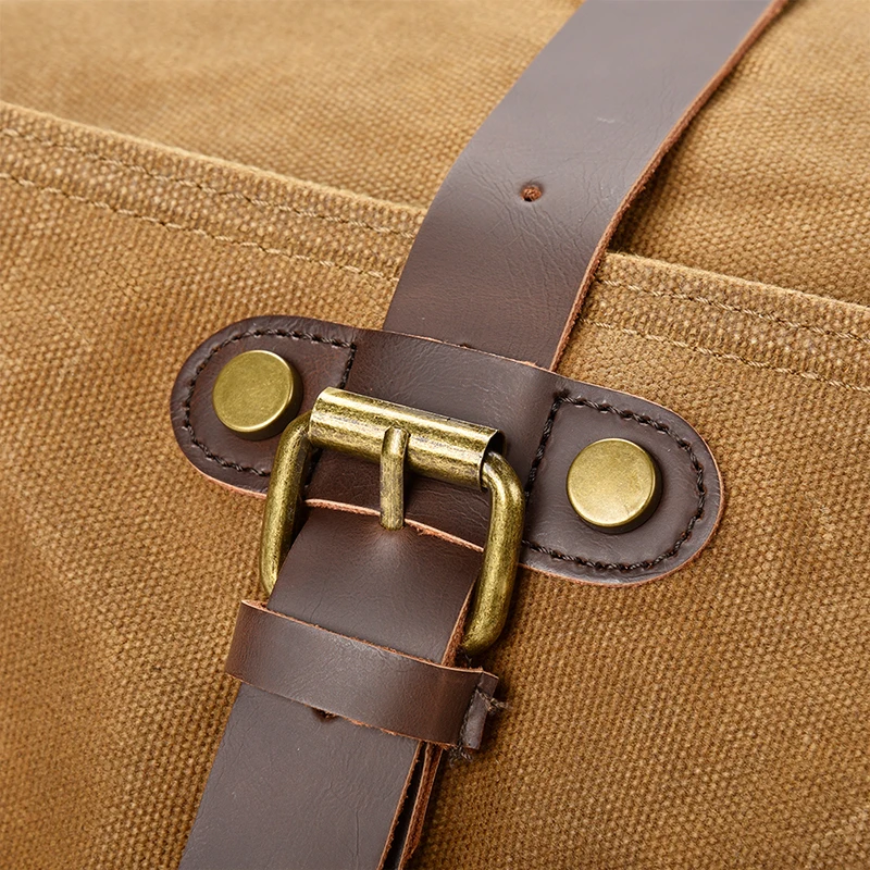 Universal Motorrad Satteltasche Retro Wasserdichte Umhängetasche Für Männer Öl Gewachste Leinwand Motorrad Gepäck Outdoor Reiten Toolkit