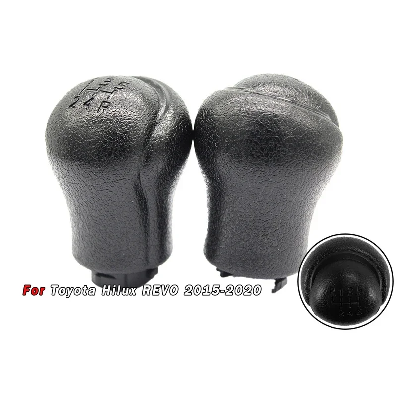 

5/6 Speed Gear Shift Knob for Toyota Hilux Revo 2015-2020 - Auto Transmission Shifter Handle, Durable Car Cockpit Accessories