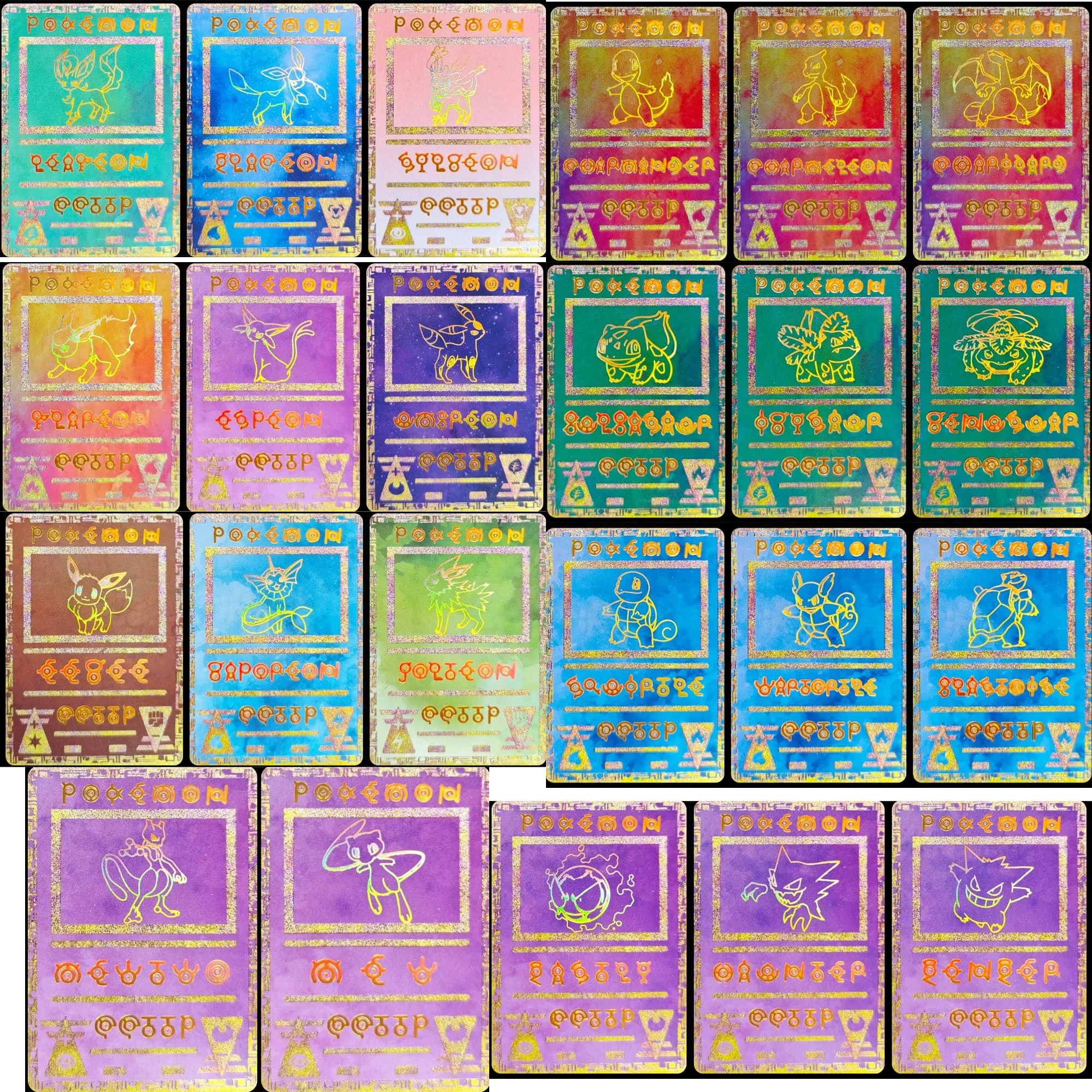 DIY Self Control Collect Signature Trading Flash Card Anime Cartoon Christmas Gift for Collectors