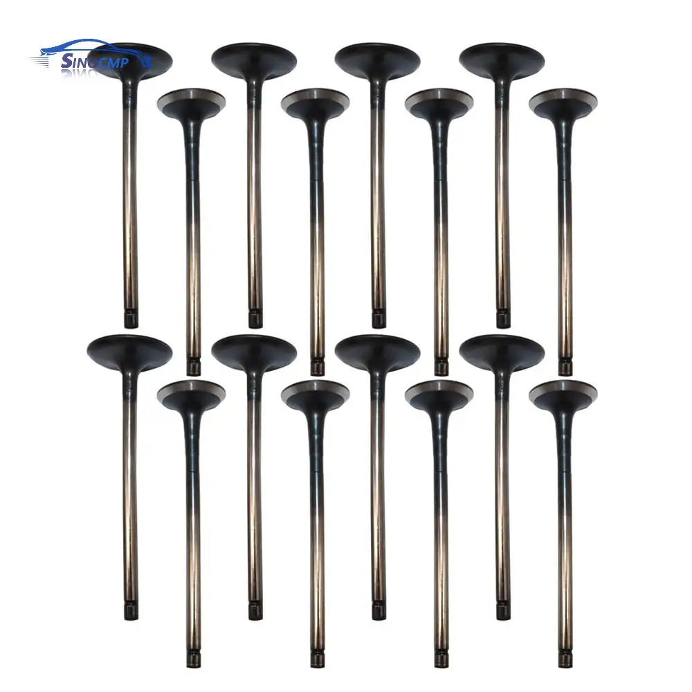 

16 Intake & Exhaust Valve Kit 22211-2E000 22212-2E000 For 2012–2020 Hyundai Elantra i40 Mistra Kia Carens Forte G4NA Engine 2.0L