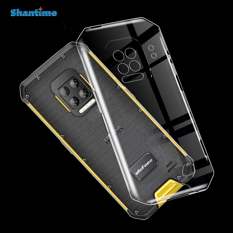 For Ulefone Armor 9 Case Ultra Thin Clear Soft TPU Case Cover For Ulefone Armor 9E Couqe Funda