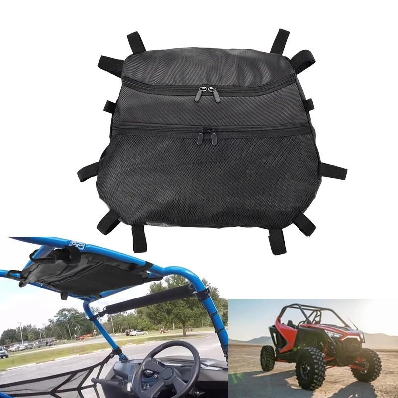 

Overhead Nylon Storage Bag ATV Premium Overhead Storage Bag For RZR 800 2008-2014 RZR S 800 2009-2014 Accessories