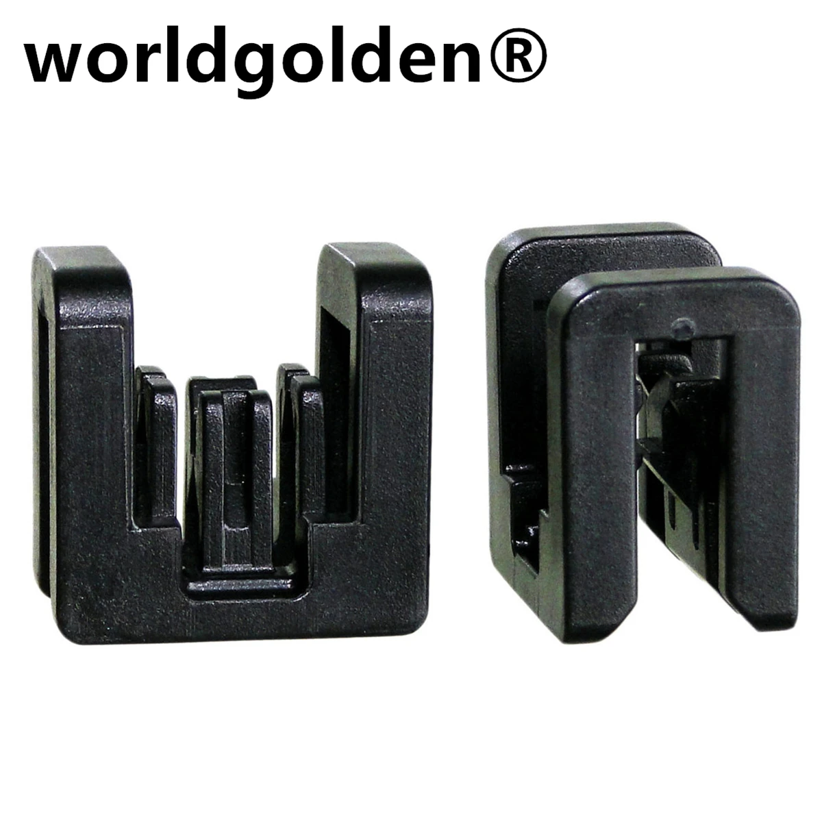 worldgolden 10 Stück Kunststoff-Befestigungselemente, Auto-Clips, vordere Wand-Oberabdeckung, Wasserscheibe für Nissan Renualt 668204 BA5A