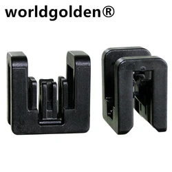 worldgolden 10pcs plastic fasteners auto clips Front wall upper cover water chute for nissan renualt 668204BA5A
