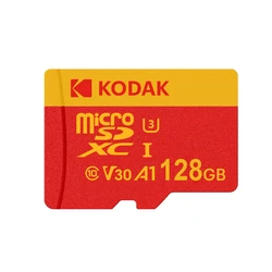 KODAK 64G karta Micro SD karta pamięci U3 32GB MicroSDHC 64GB A1128GB 256GB microssdxc MicroSD C10 A1 TF fiszki dla telefonu