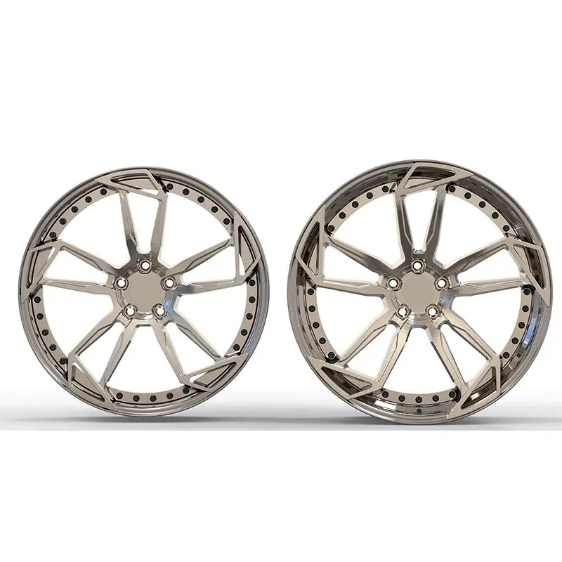 

KYKY Custom 17-24 Inch 2-Piece Available Forged Car Wheels 5x120/112/114.3 PCD Aluminum Alloy Wheel Hub
