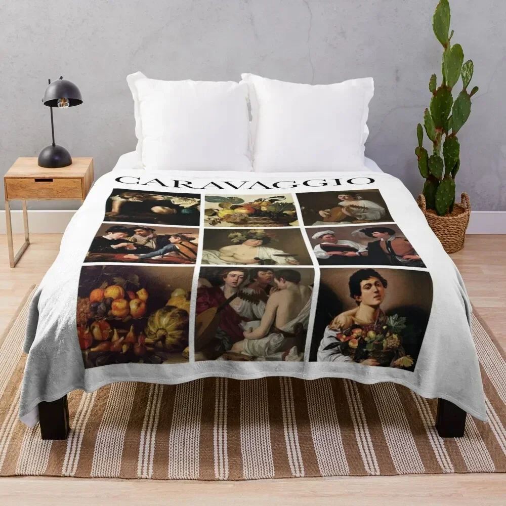 

Caravaggio - Collage Throw Blanket