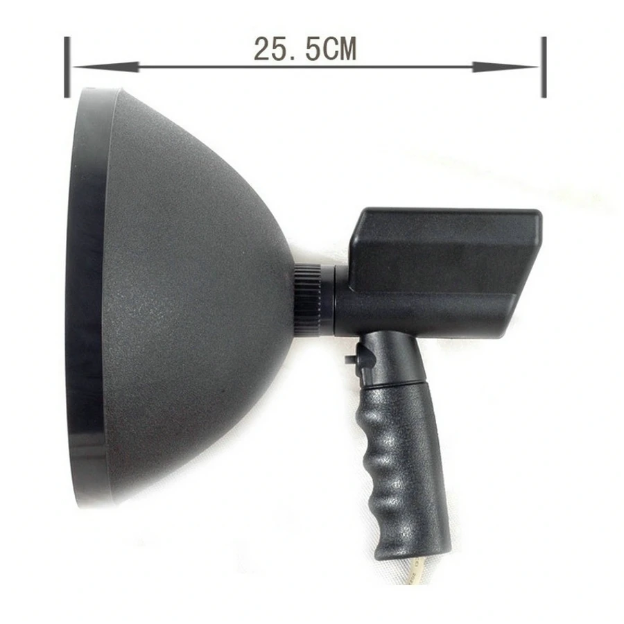 

Ручной ксеноновый прожектор 12 В, 100 Вт, 9 дюймов | Супер яркий для кемпинга, охоты, рыбалки, использования на открытом воздухе