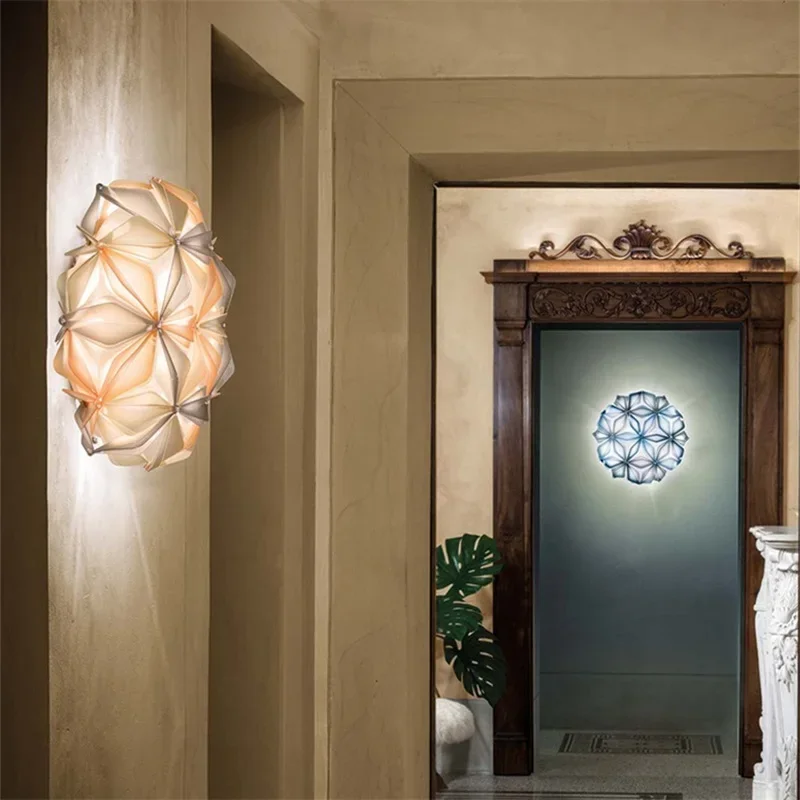 PLLY Lampada da parete moderna nordica LED Design creativo Lampada da parete decorativa per scale