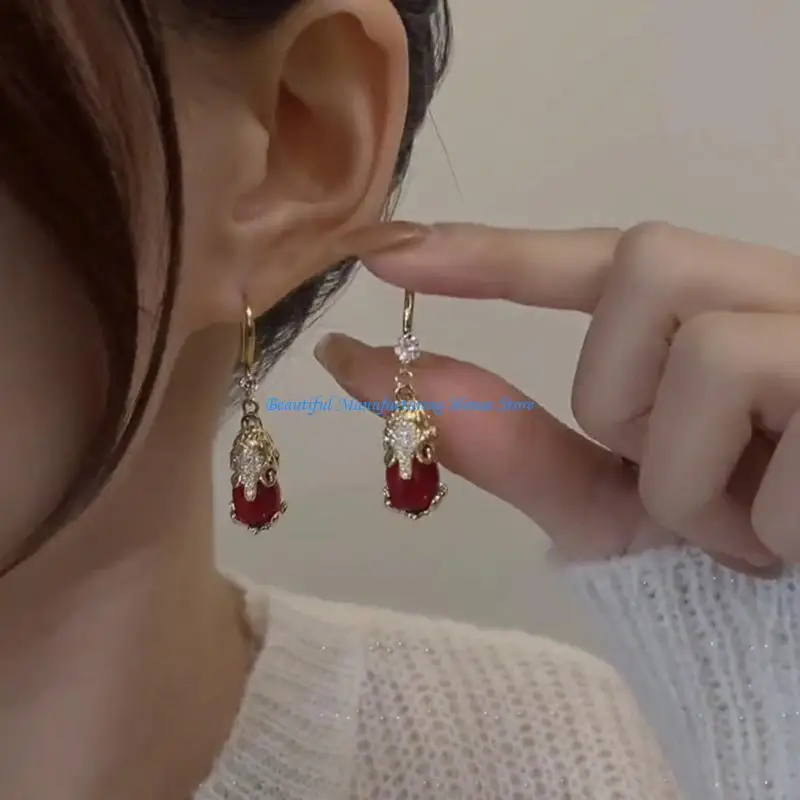 e56a الأنيقة الذهب حيوانات حيوانات حيوانات أحجار راينستواة الحيوان بالحيوانات الذهب في السنانير الفريدة الأذن للتجمعات #3