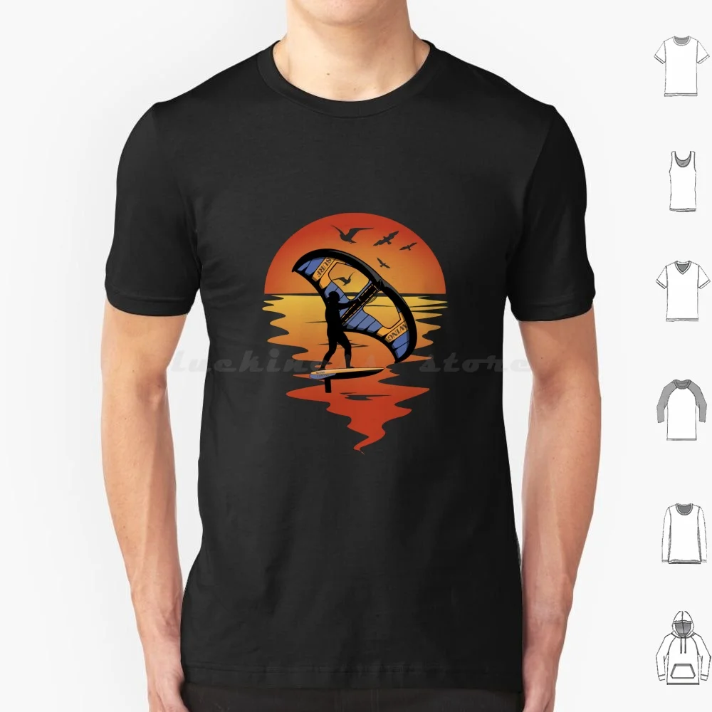 Wing Foiling Wing Surf Gift Idea T Shirt 6xl Cotton Cool Tee Foil Wing Wing Wing Surfer Surf Wing Foiling Foil Surfing Wing