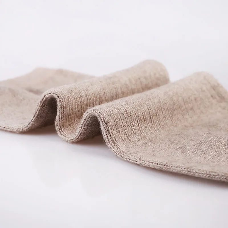Women Wool Light Weight Warm Knee Sleeve Solid Winter Coldproof Warm Knees Wool Knitted High Kneecap Knee Protectors Leg Warmers