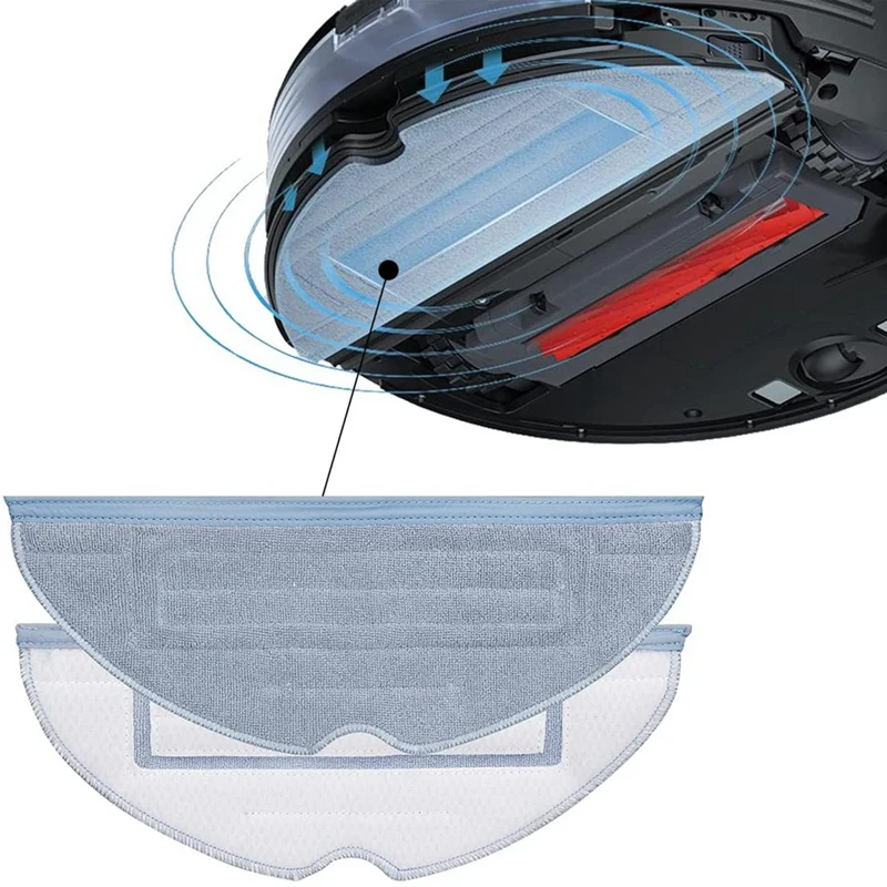 Spare Part For Roborock S7 T7S T7 Robot Vacuum Cleaner, Including Wipes, Filters, Side Brush And Main Brush