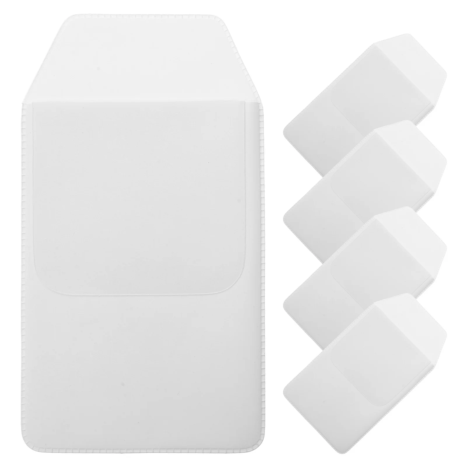 

5Pcs PVC Pocket Protectors Pen Organizer for Men Shirts Lab Coats Nurses Doctors Pocket Pouch Sleeve Pen Holder Protector