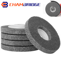 4.5 Inch 115 MM 5 Inch Nylon Fiber Polishing Wheel Non Woven Abrasive Disc 125MM Bore 7/8\