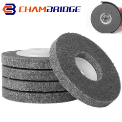 4.5 Inch 115 MM 5 Inch Nylon Fiber Polishing Wheel Non Woven Abrasive Disc 125MM Bore 7/8