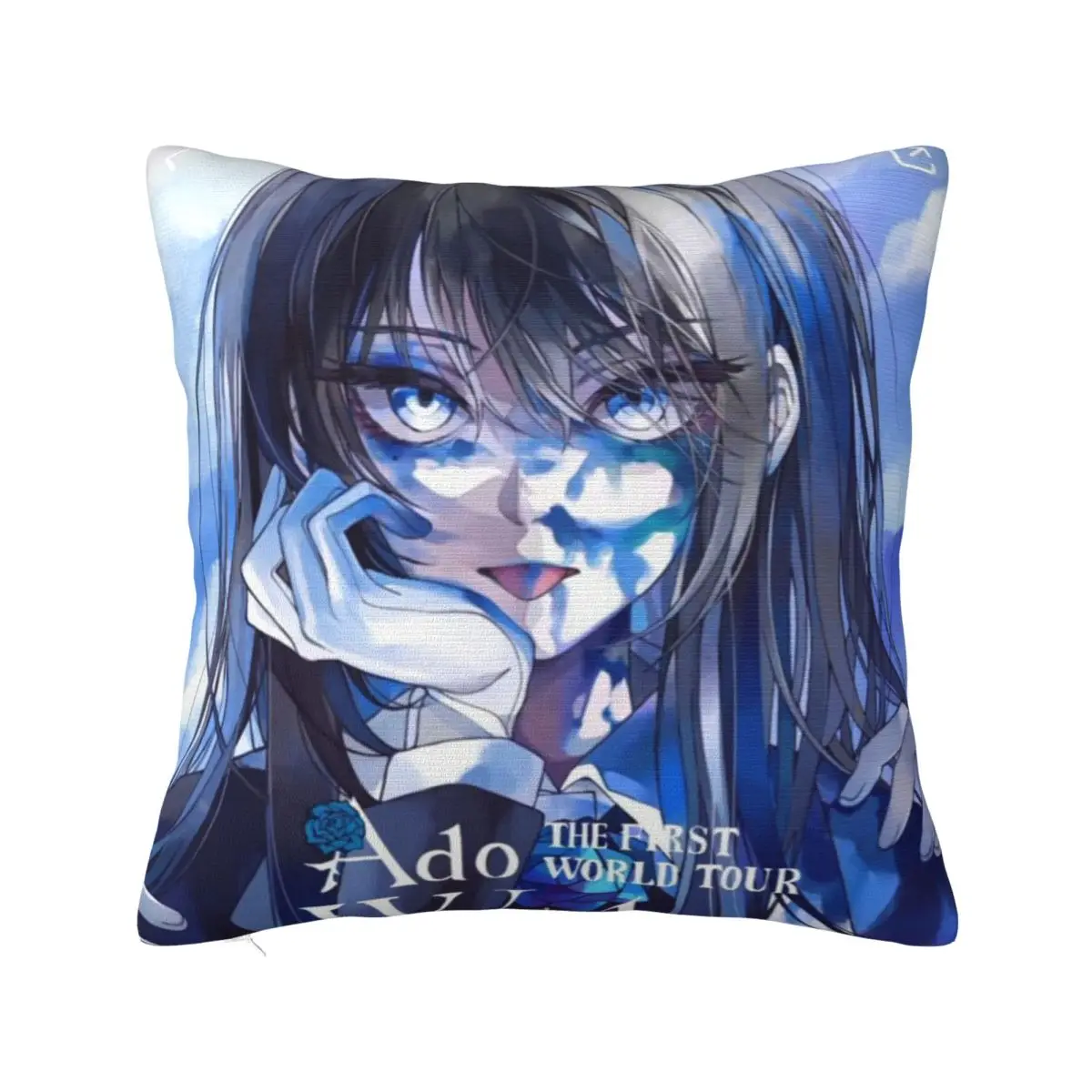 Decorative Pillowcase Ado WORLD TOUR Hibana Stuff Home Pillow Case Cover Zipper Multi-Size Drop Shipping