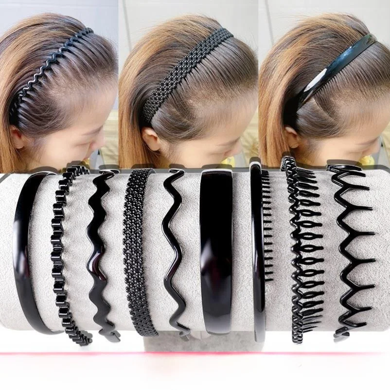 

Нескользящая повязка для волос для душа и умывания, для мужчин и женщин, летняя сетчатая заколка, модные корейские аксессуары