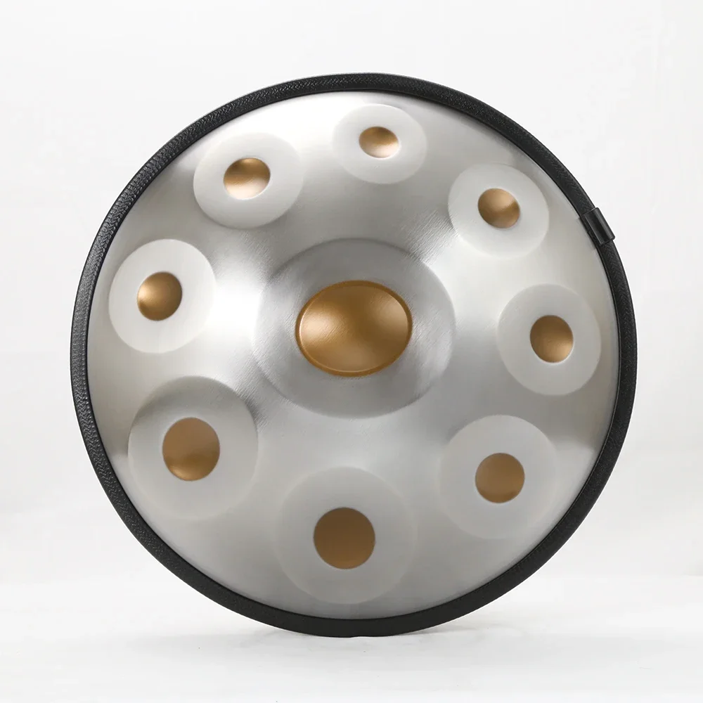 

432hz/440 Professional Handpan Drum G Minor 18 Inch Hand Drum Yoga Meditation Music Drum Instrument Beginner Gift Percussion