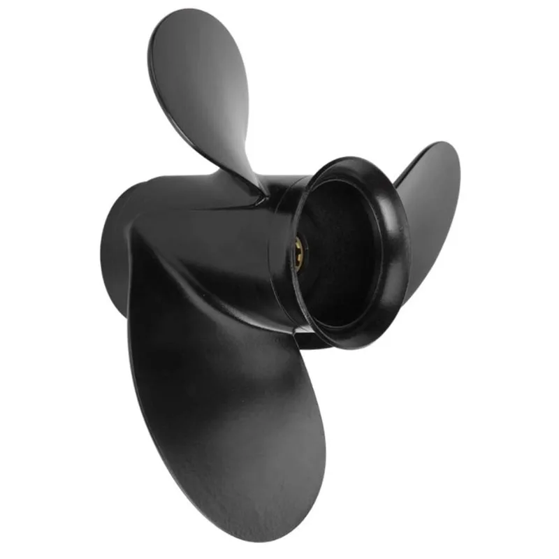 Marine Propeller 48-828156A12 Upgraded Aluminum Outboard Propeller 6/8/9.9/10/15HP for Mercury Outboard Engine