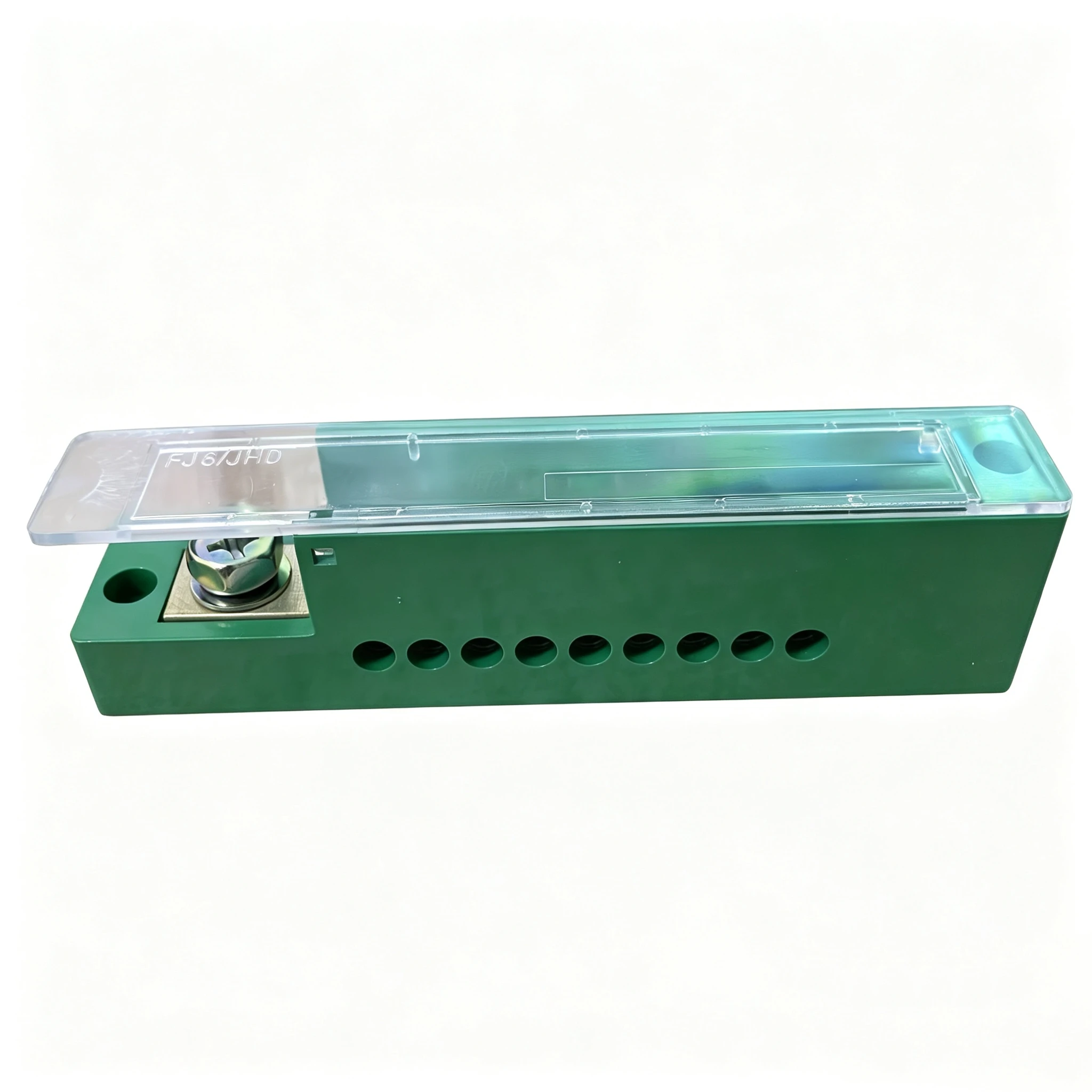 1pc Connection Box 1-in 6/9/13/16-out Green Terminal Block Row Junction Box image 6
