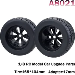 165 * 104mm A8021 1/8 Large Foot Car Tire Wheel Frame Inner Diameter 93mm Hex Joint 17mm for RC Car