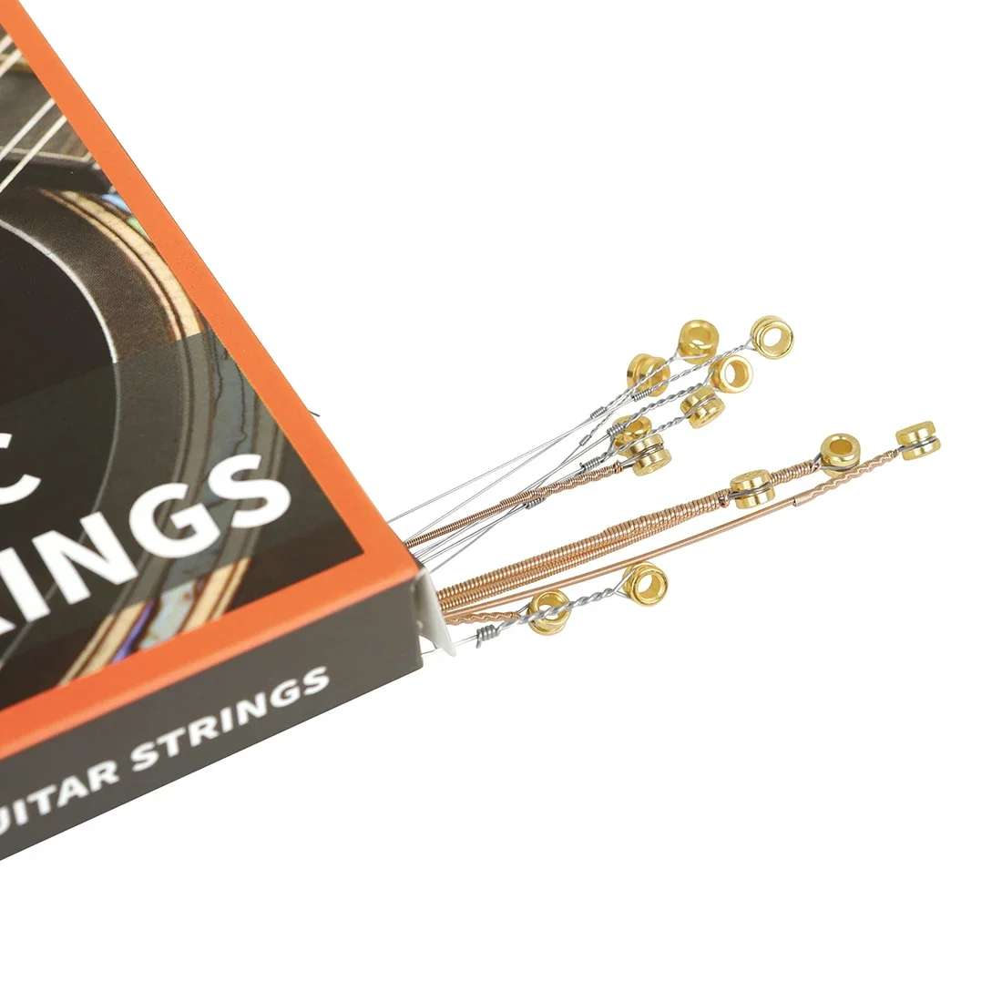 IRIN R12 12-string Folk Guitar Strings in Phosphor Bronze with PU Coating Acoustic Guitar Strings Folk Guitar Accessories Parts