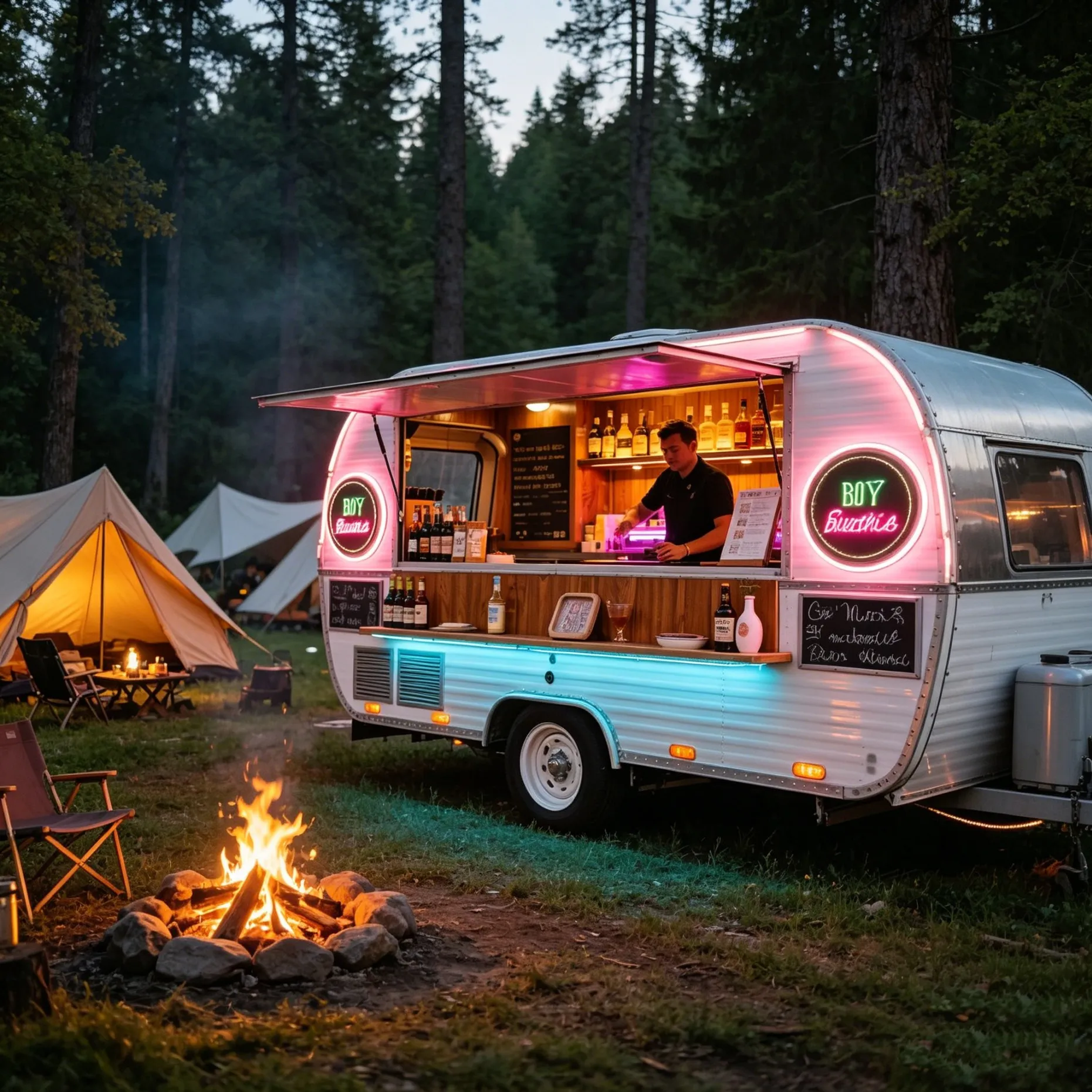 New Design Stainless Steel Food Truck Trailer Outdoor Mobile Food Trailer Custom Food Truck with Full Kitchen