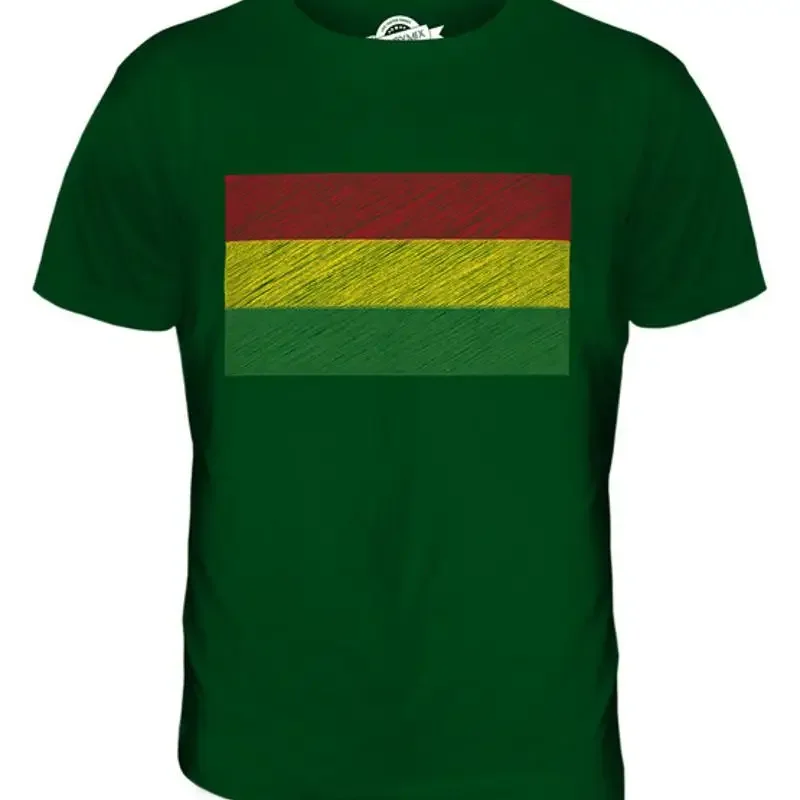 Bolivia Doodled Fla…