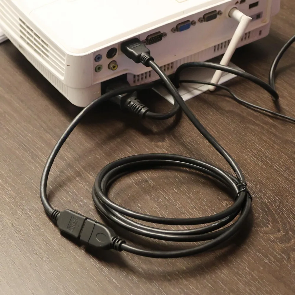 1/2 szt. Kabel przedłużający HDMI 2.0 4K HDR, męski na żeński, szybki kabel przedłużający do PS5, Xbox Series X/S, monitora PC, telewizora — zdjęcie produktu 5