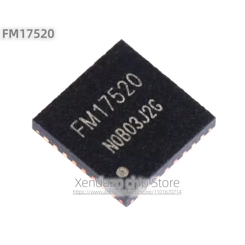 10pcs/lot FM17520 17520 QFN-32 package Original genuine 13.56MHz RFID identification RF card chip
