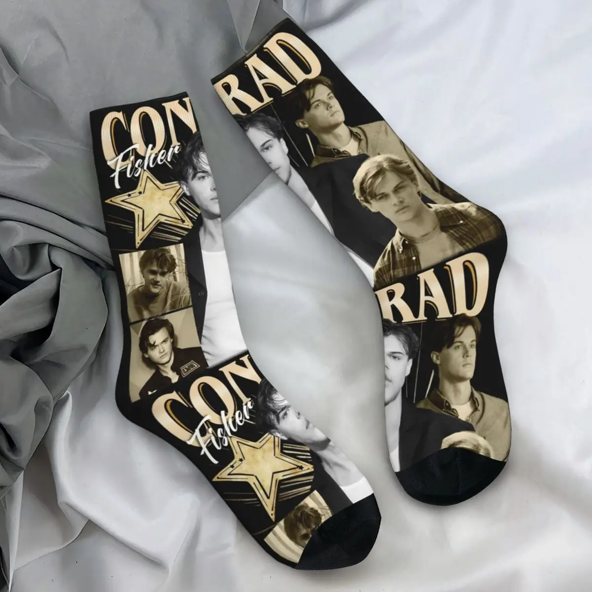 كونراد فيشر جوارب غير شرعية للربيع والصيف تحولت إلى جوارب جميلة للرجال جوارب عالية الجودة للتسلق جوارب غير قابلة للانزلاق