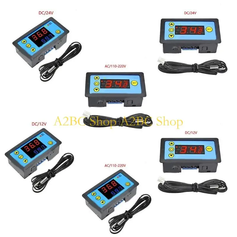 

A2BC LED Display Digital Temperature Controller for RV Trailer 12V 24V 110V 220V