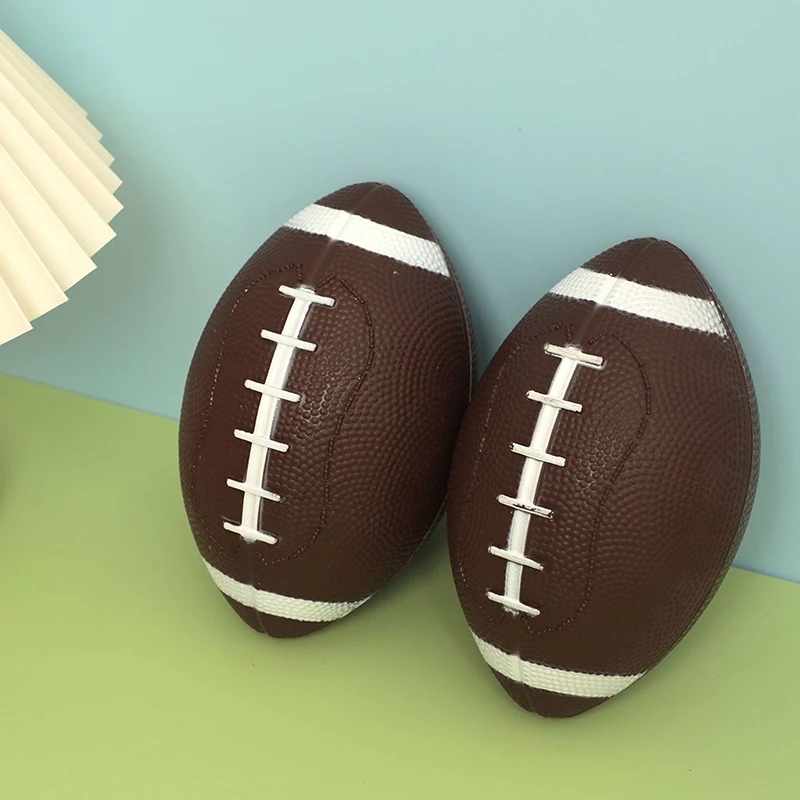 1/2/3PCS 공 축구 농구 럭비 탄성 인플레이션 미니 공 다채로운 스포츠 야외 게임 용품 파티 기념품 ZYF