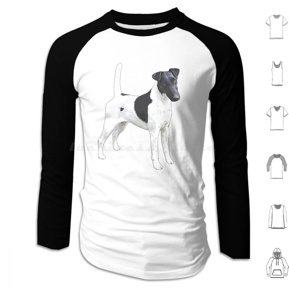 Fox Terrier Smooth Hoodies Long Sleeve Fox Terrier Fox Terriers Smooth Fox Terrier Smooth Foxy Foxy Fox Terrier