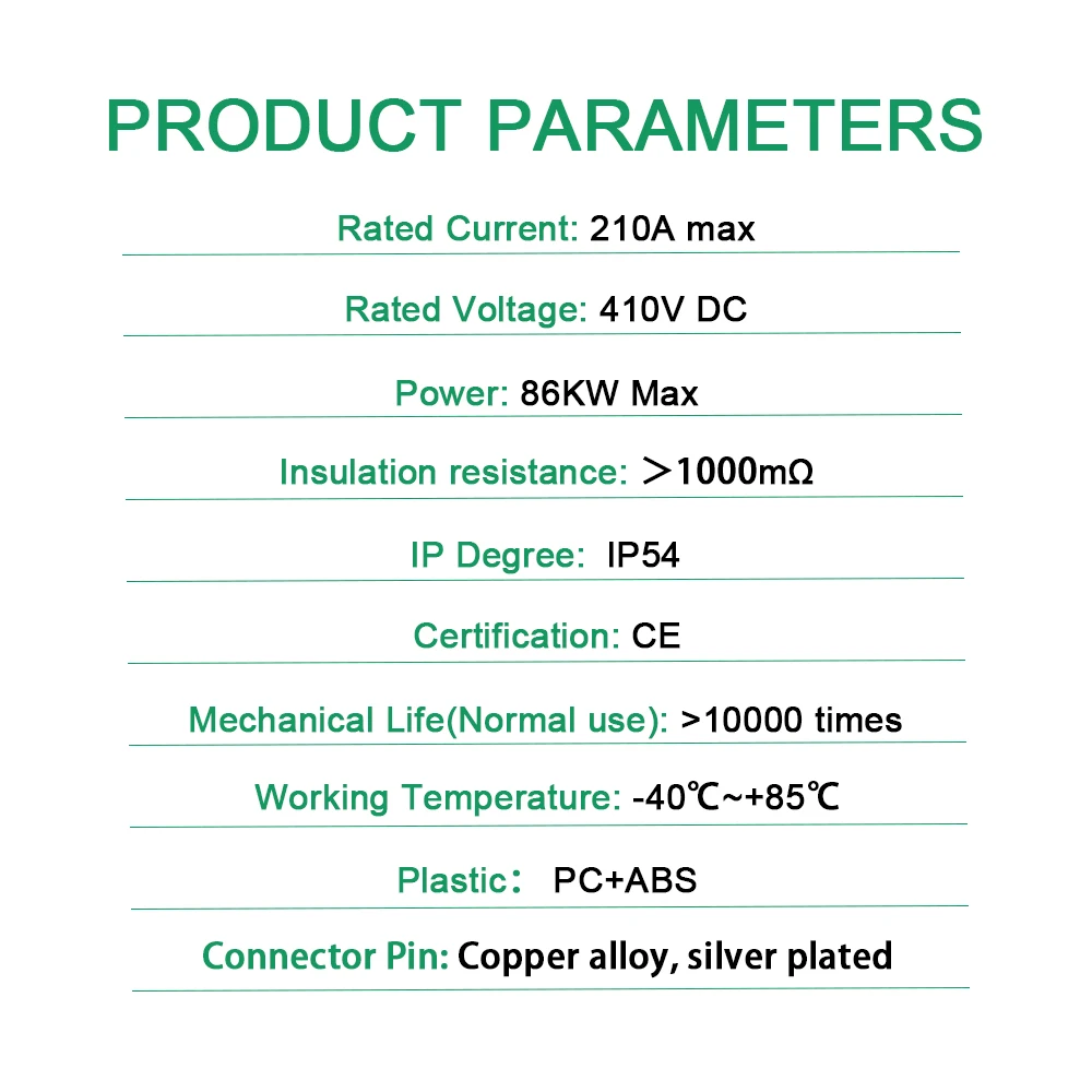 IPENGEN CCS2 To Type2 Adapte Electric Vehicle Charging Connector Portable Electrical Car Devices EV Charger Type 2 Charger