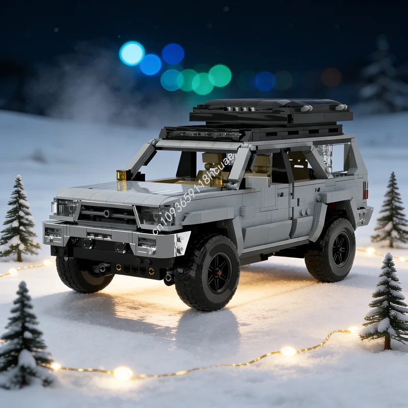 

1456 деталей MOC Creator Expert: конструктор, развивающая игрушка, идея для самостоятельной сборки, рождественский подарок, креативный конструктор для детей