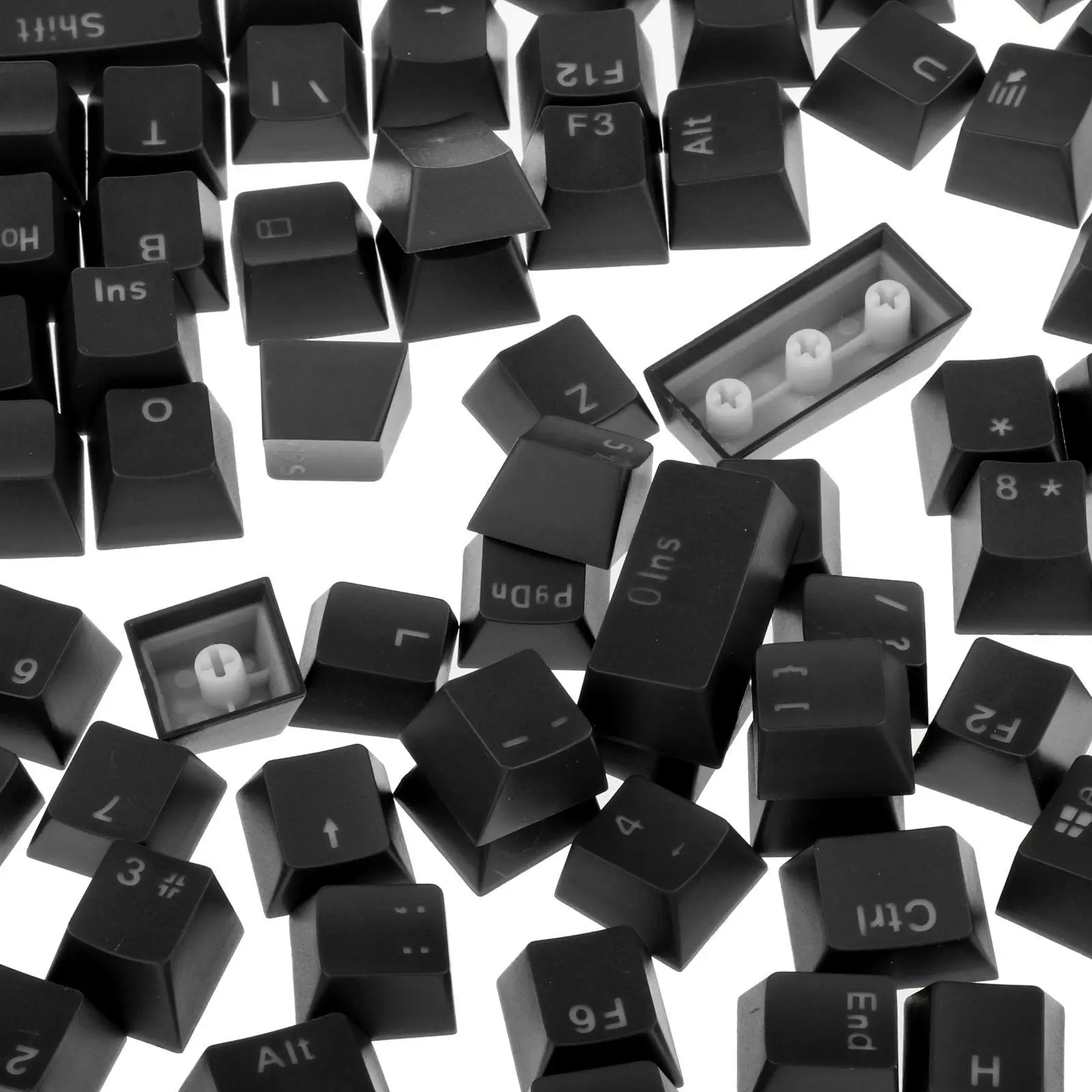 

Цветные полупрозрачные кейкапы из ABS-пластика с подсветкой, 108 штук, для механических клавиатур, набор для самостоятельной сборки