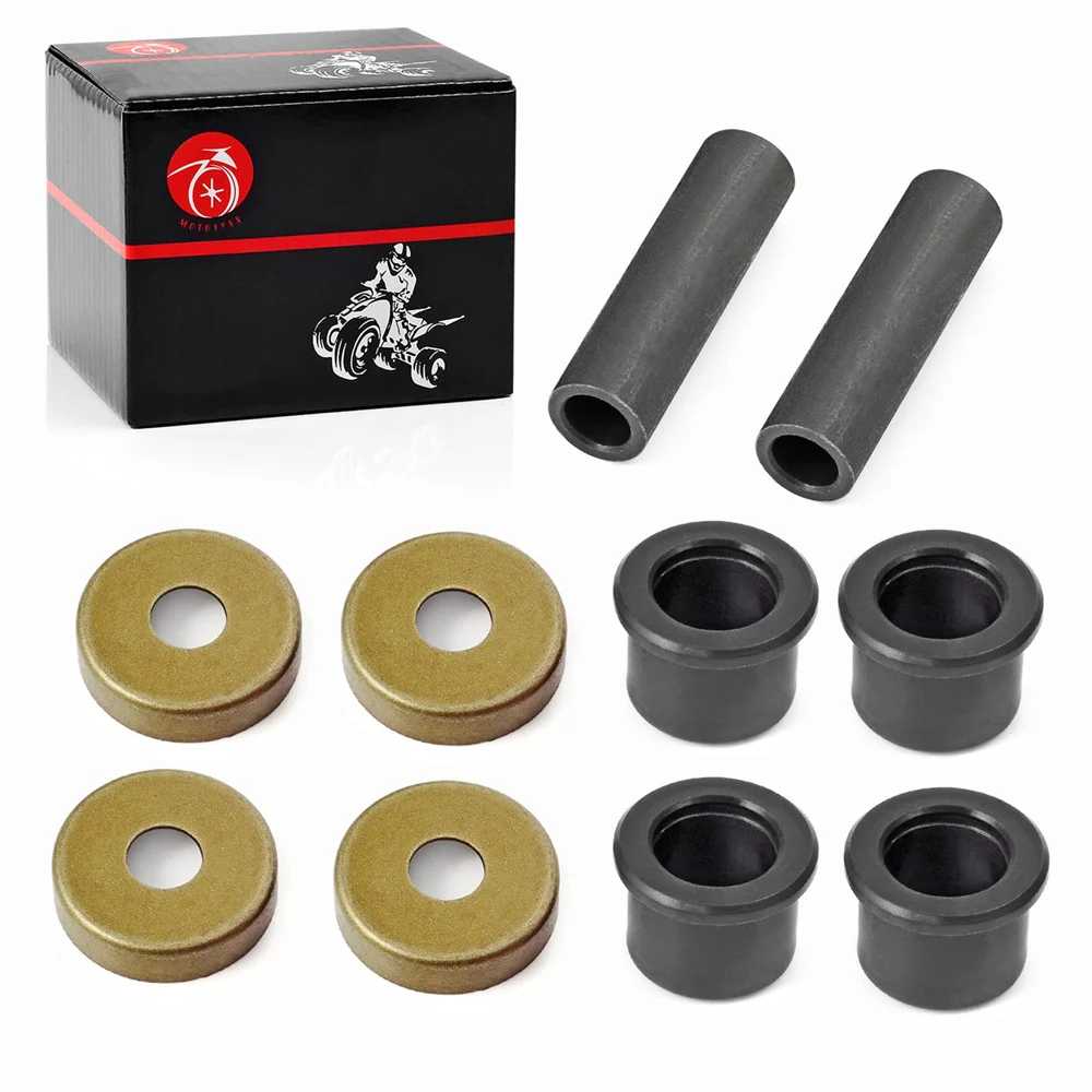 1x LOWER A-Arm bushing Dust Cover Seal Caps Shaft Collars Rebuild kit For YAMAHA Raptor Blaster Warrior Grzzly Breeze 125 YFZ450