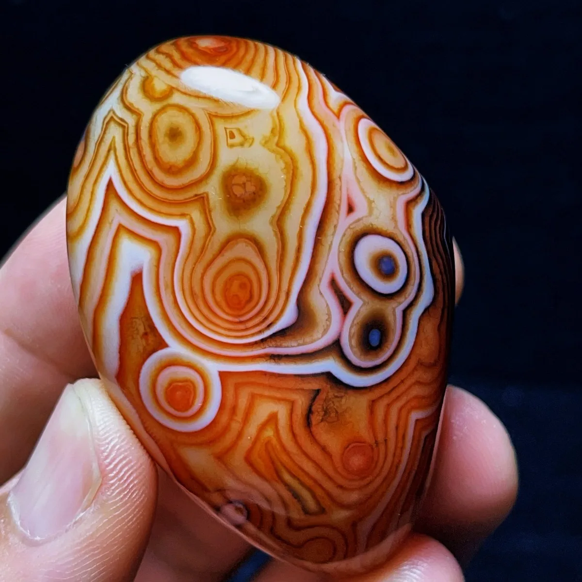 Natural Banded Agate Genuine Stone, Polished Tumbled, Desert Treasure, Terrarium Decor, Crystal Collection, Table Display