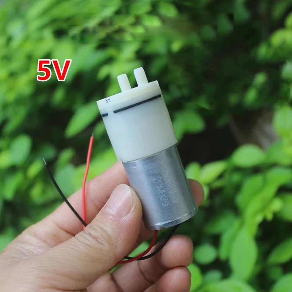 DC 3V-6V Micro mini Air Pump 120kpa Mini 370 Electric Inflator Pump Mute Oxygen pump for Aquarium Fish Farming Oxygen