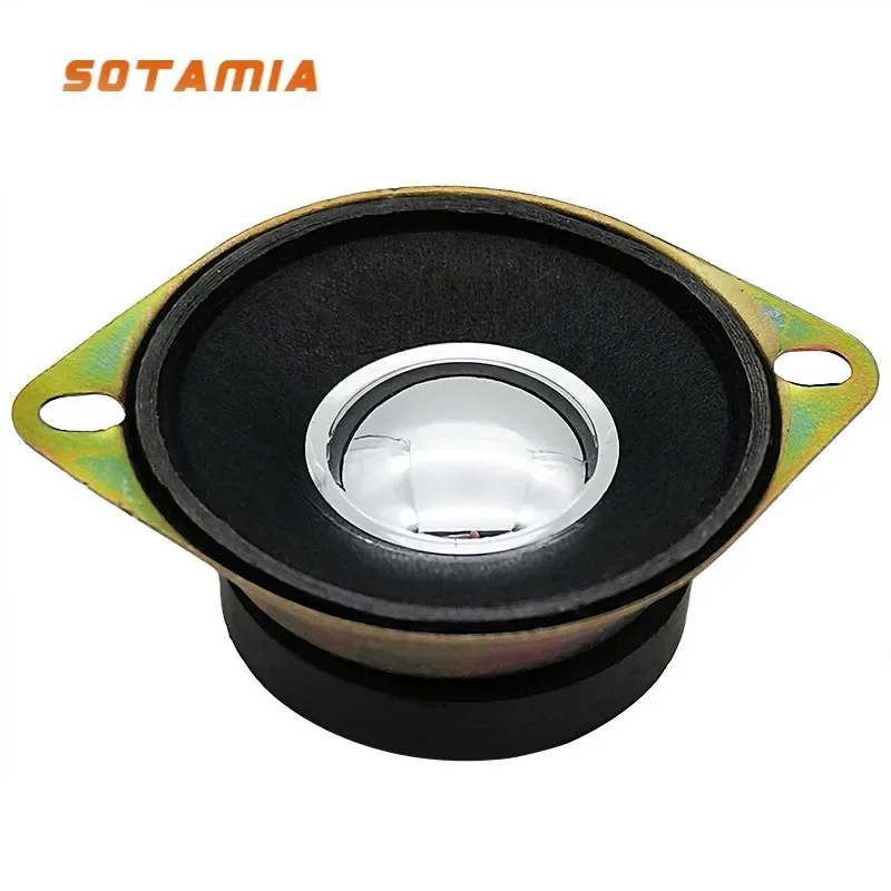 SOTAMIA 2Pcs 1.5 Inch Tweeter 4 Ohm 5W Sound Speaker Audio Loudspeaker Paper Cone Car Speakers For Home Power Amplifiers