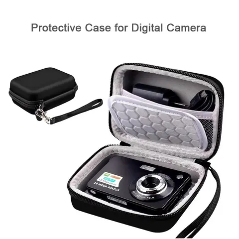 Carrying Case for Digital Camera Mini Protective Case for Sony Canon Fuji Samsung Ricoh Universal CCD Camera Storage Box