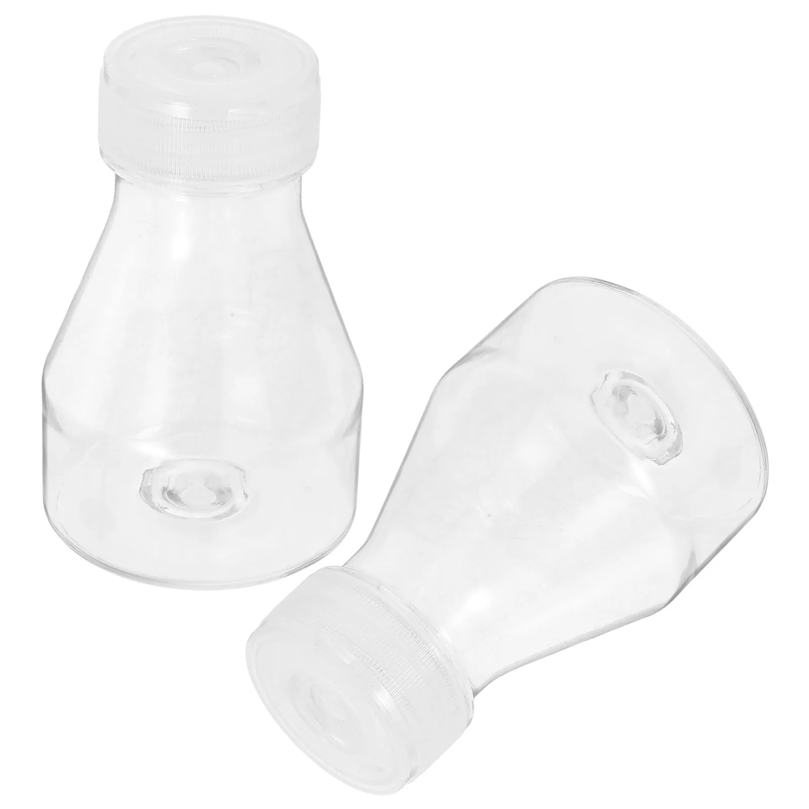 

2 Pcs High Temperature Culture Bottle Flask Plastic Bottles for Laboratory Use Containers Cell Flasks Experiments Resistance