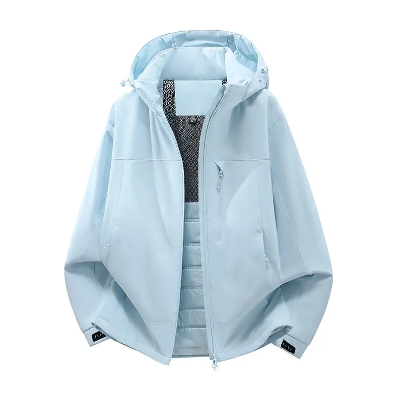 High-Quality Fashionable Men's Loose Hooded Jacket 2026 New Style Windproof Outdoor Coat Stylish All-Match Casual Coat